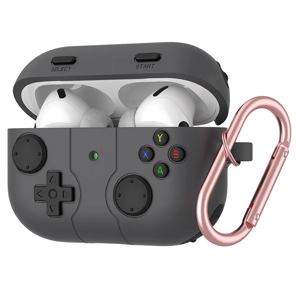 for AirPods Pro 3/Pro 2/Pro/4 Case with Secure Lock Cute 3D Game Player Design Protective Earphone Case Cover for AirPods 4/Pro3