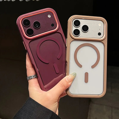 Original Transparent Shockproof For Magsafe Case For iPhone 18 17 Air 16 15 14 13 12 11 Pro Max Magnetic Wireless Charge Cover