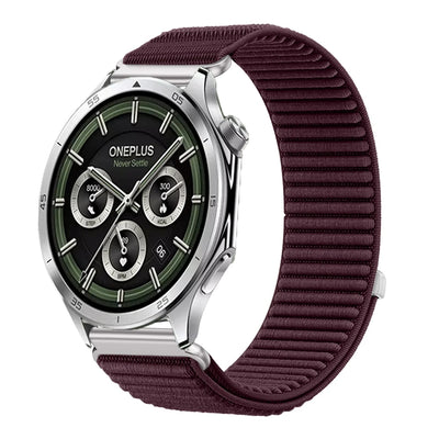 18mm 22mm Wave Nylon Strap for Oneplus Watch 3 43mm 46mm/4 3 Lite/2/2R Sport Wristband for OPPO Watch S/X2/3/Huawei GT6 5 4 Band