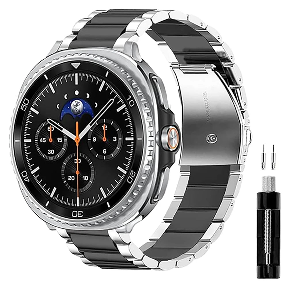 Metal Straps for Samsung Galaxy Watch 9 8 40mm 44mm Stainless Steel Bracelet Correa Galaxy Watch 8 Classic 46mm Bands