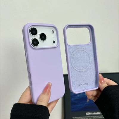 Liquid Silicone Magnetic For Magsafe Wireless Charge Phone Case For iPhone 18 17 Air 16 15 Plus 14 13 12 Pro Max Original Cover
