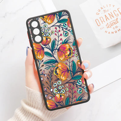 Palm Tree Leaves Phone Case For Samsung Galaxy S24 Ultra Cases Samsung S26 Ultra S23 FE S25 S22 Ultra S21 S20 FE S23 Plus Cover