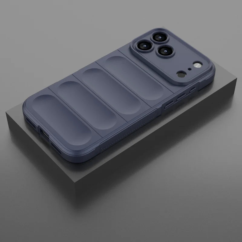 Funda For iPhone 17 Pro Max Soft Silicone Shockproof Bumper Phone Case For iPhone17 Pro Air 17Pro Max Lens Protection Back Cover