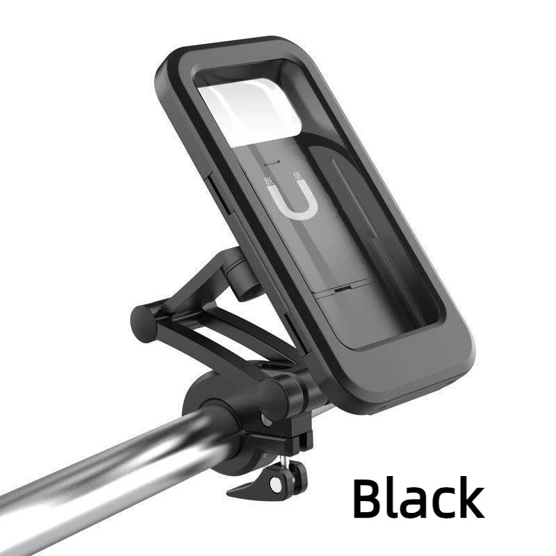 Motorcycle Bike Mobile Phone Holder Support Universal Bicycle 360° Swivel Adjustable Waterproof GPS Motorcycle Cellphone Holder