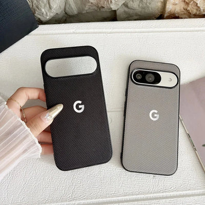 NEW Ultra Thin Premium Woven Nylon Pattern Phone Case For Google Pixel 11 10 9 Pro XL 8 7 6 Pro 10A 9A 8A 7A 6A Shockproof Cover