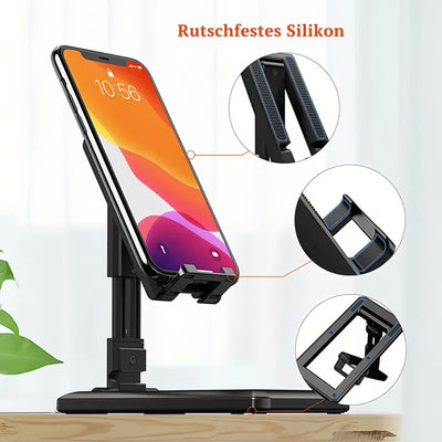 Foldable Universal Mobile Phone Stands Table Phone Holder Bracket Adjustable Desktop Stand For Ipad IPhone Samsung Xiaomi Huawei