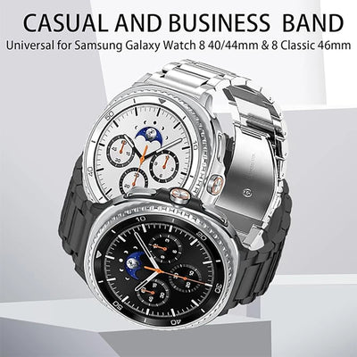 Metal Straps for Samsung Galaxy Watch 9 8 40mm 44mm Stainless Steel Bracelet Correa Galaxy Watch 8 Classic 46mm Bands