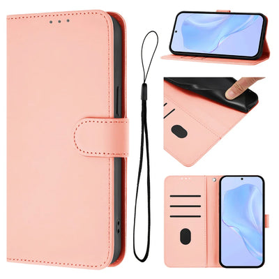 Luxury Leather Wallet Case for Samsung Galaxy S26 S24 S25 Ultra S23 Plus S24 FE S25 Edge Shockproof Bumper Flip Back Cover