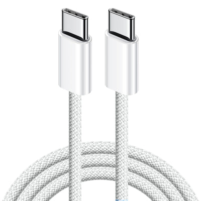 Type C to Type C Fast Charging PD 60W 1m 2m Mobile Phone Date Cable For Iphone15 16 17 Samsung Huawei USB C to C  Charger Cable