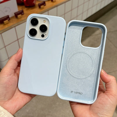Liquid Silicone Magnetic For Magsafe Wireless Charge Phone Case For iPhone 18 17 Air 16 15 Plus 14 13 12 Pro Max Original Cover