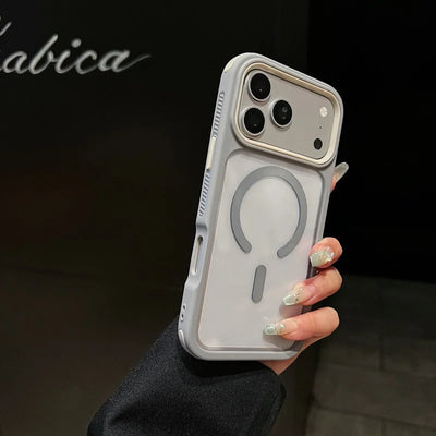 Original Transparent Shockproof For Magsafe Case For iPhone 18 17 Air 16 15 14 13 12 11 Pro Max Magnetic Wireless Charge Cover