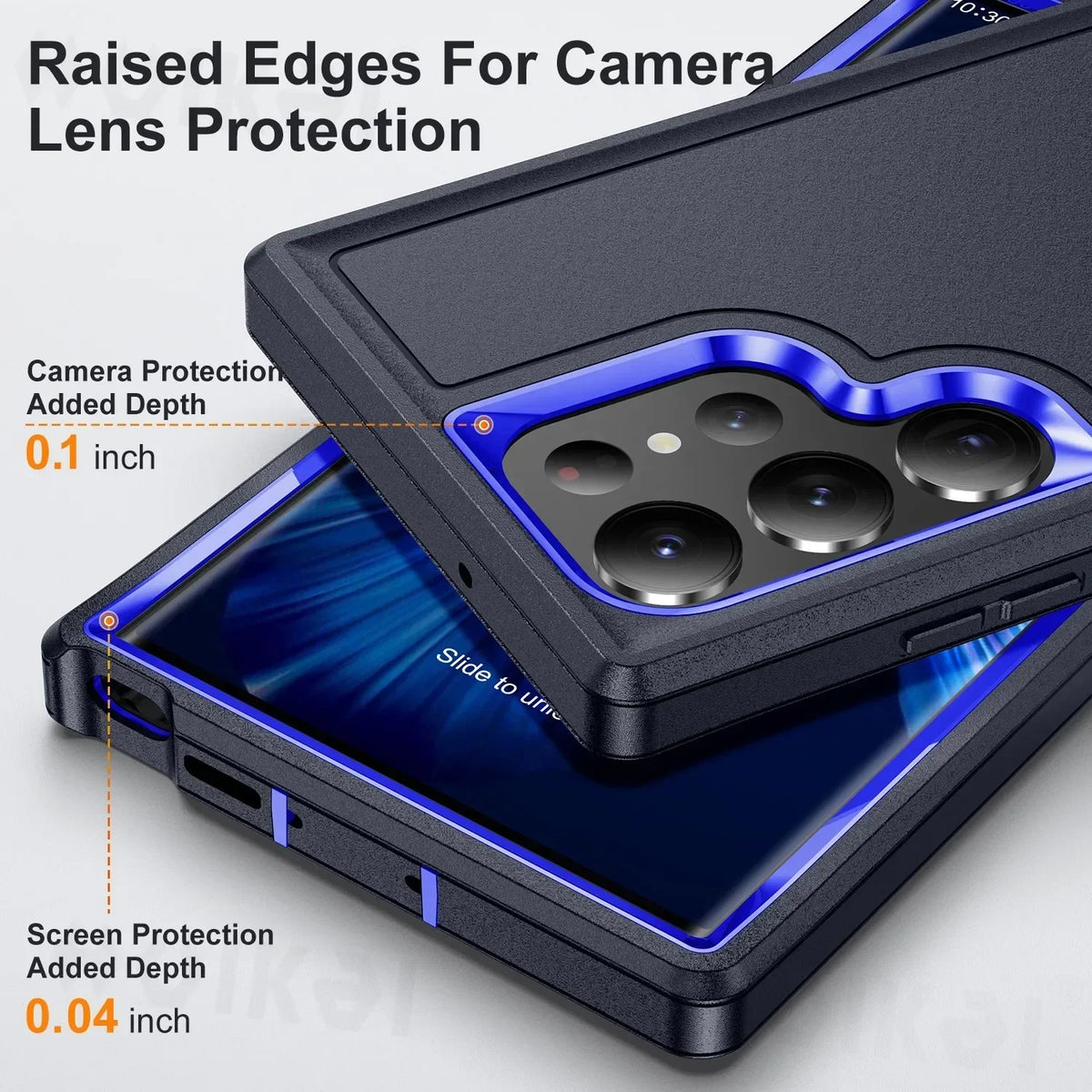 Case For Samsung Galaxy S26 Ultra S25 Edge S24 S23 S22 Heavy Anti-Scratch Rugged Protective Kickstand Full Body Shockproof Cover