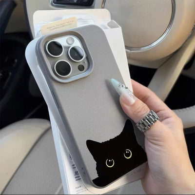 Colorful Cat For iPhone 17 Pro Max Phone Case For iPhone 17 Air 16 15 14 13 12 11 Pro Max 16 15 14 Plus XS XR X Shockproof Cover
