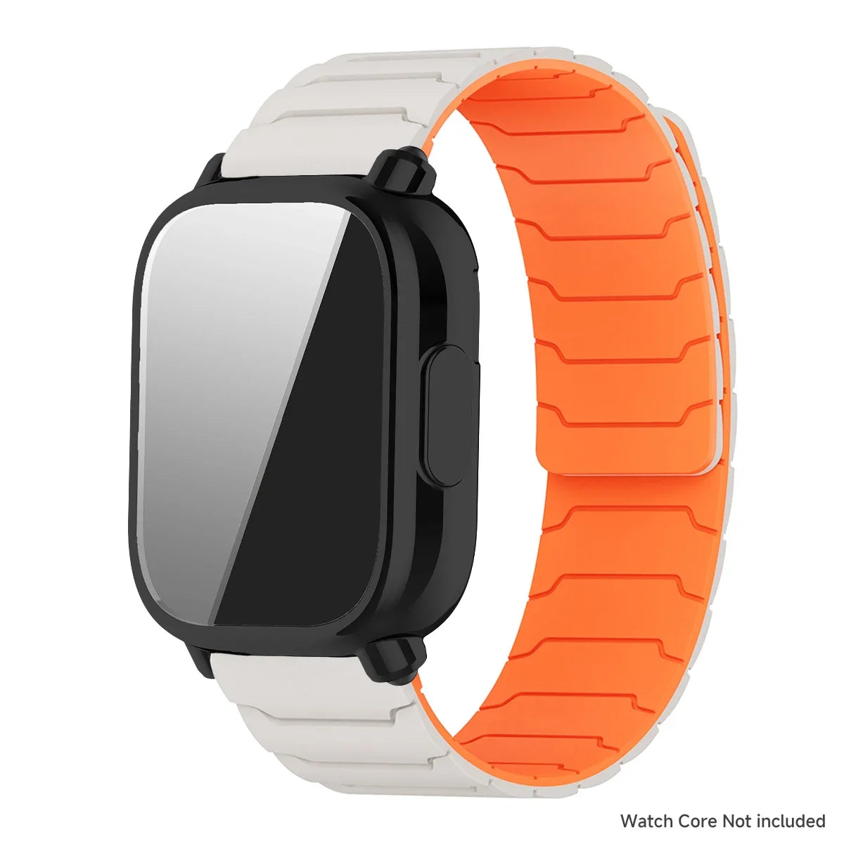 Silicone Strap+Case for Xiaomi Redmi Watch 5 Active/5Lite Magnetic Band Full Cover Bumper for Redmi Band 5 Lite Shell Bracelet
