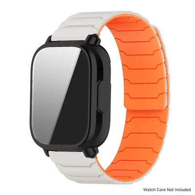 Silicone Strap+Case for Xiaomi Redmi Watch 5 Active/5Lite Magnetic Band Full Cover Bumper for Redmi Band 5 Lite Shell Bracelet
