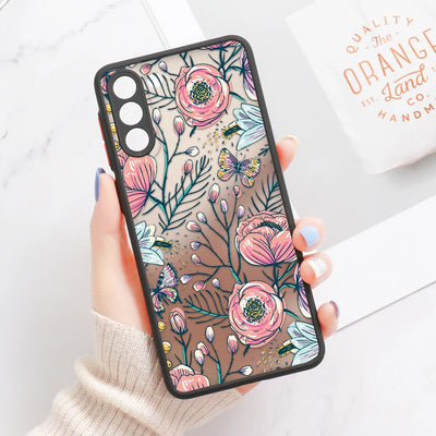 Palm Tree Leaves Phone Case For Samsung Galaxy S24 Ultra Cases Samsung S26 Ultra S23 FE S25 S22 Ultra S21 S20 FE S23 Plus Cover