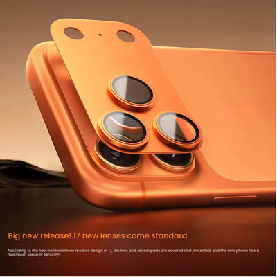 Compatible with iPhone 17 Aluminum Alloy Camera Lens Cover for iPhone17 Integrated Armor Film for ZIai Camera, Scratch-Resistan