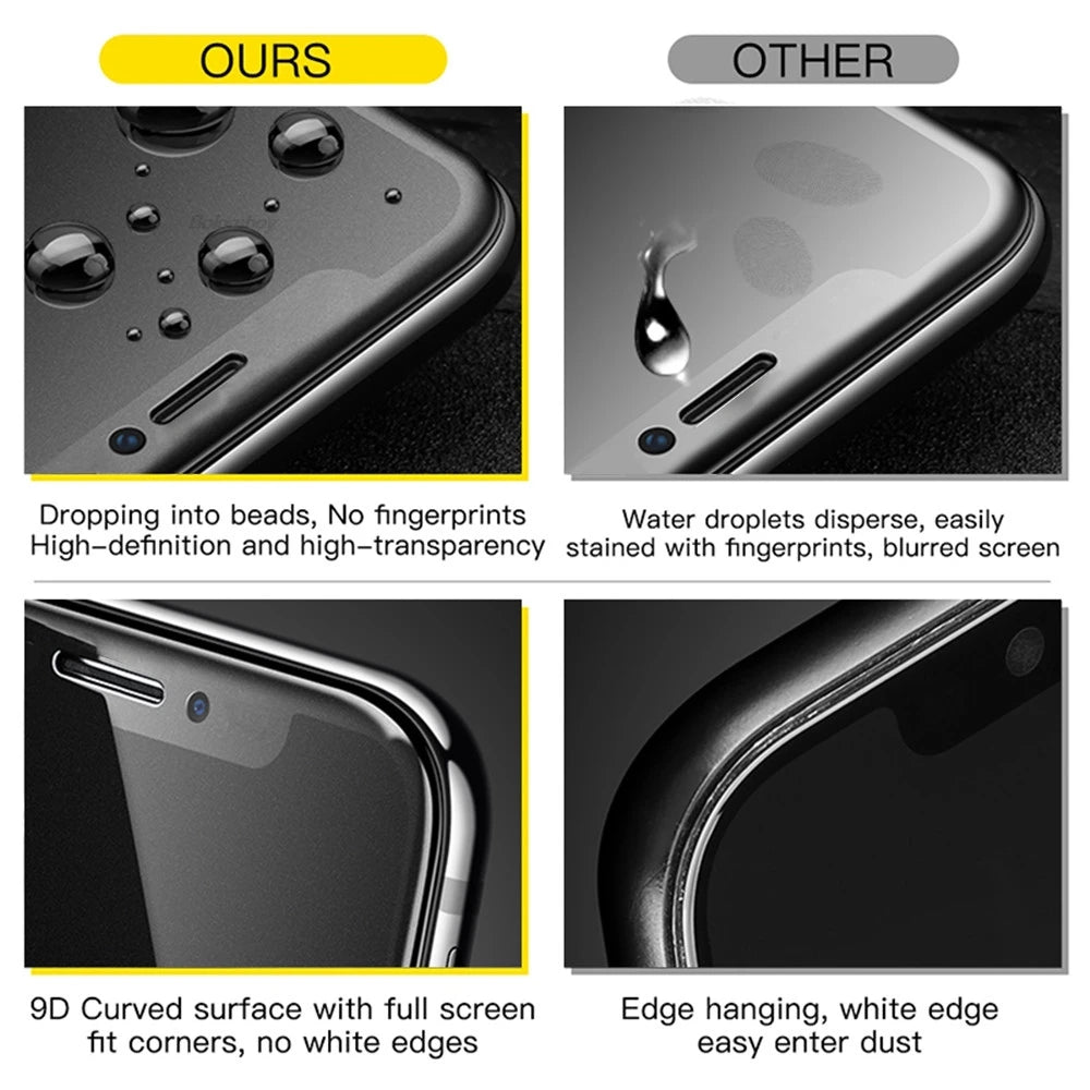 4pcs Matte Glass Screen Protectors For Samsung A06 A05 A36 A35 A34 A33 A32 A56 A55 A54 A53 A52 A26 A25 A24 A23 A22 A16 A15 A13