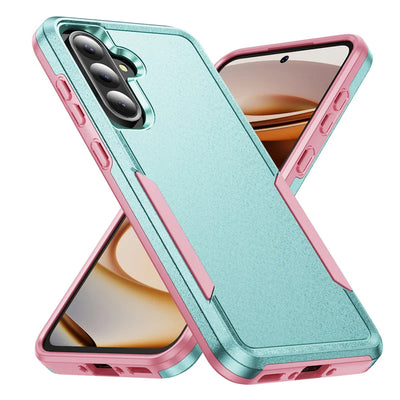 Armor Case for Samsung Galaxy S24 FE S22 S23 Plus S21 S25 Ultra Edge A54 A16 5G A56 A36 A26 A55 Hard PC+TPU Protector Back Cover