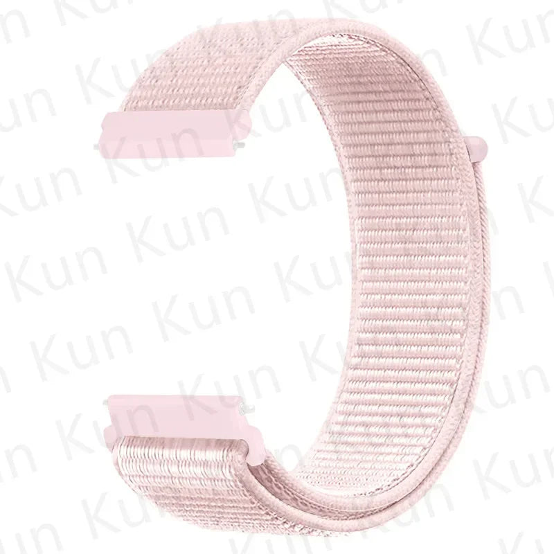 20mm 22mm Band For Samsung Galaxy Watch 6/5/4/5pro/4/6 Classic/active 2 Nylon loop sport bracelet huawei watch GT 4-2-2e-3 Strap