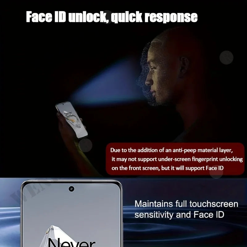 3Pcs Privacy Hydrogel Film For OnePlus 15 15R 13 13R 12 12R Privacy Screen Protector