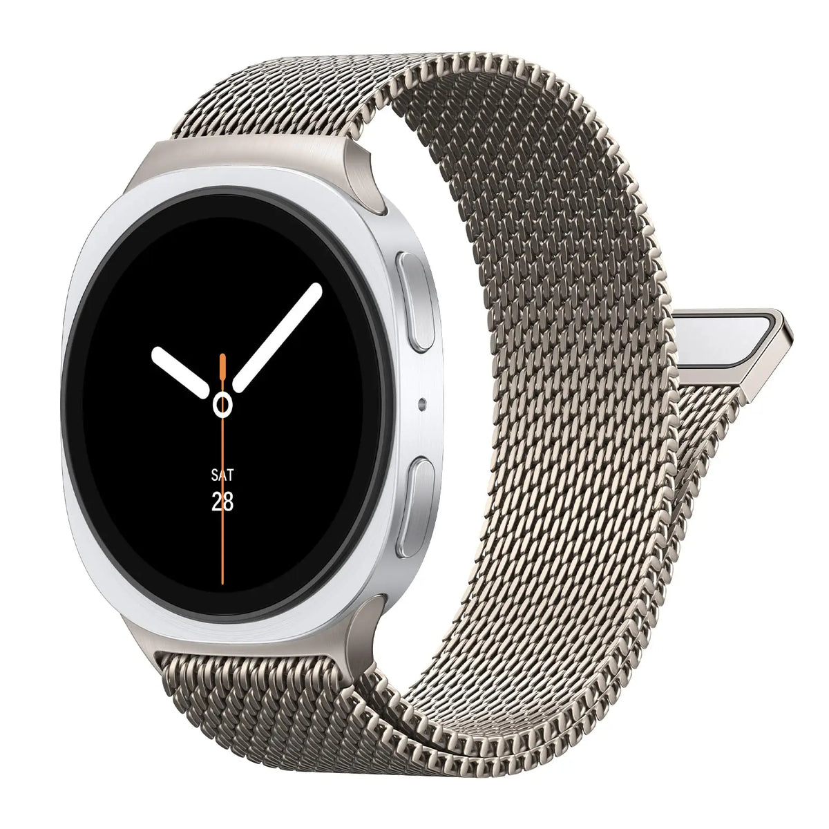 Milanese Loop Strap For Samsung Galaxy Watch 8 Classic 46mm Metal Magnetic Correa Bracelet Galaxy Watch 9 8 44mm 40mm Band