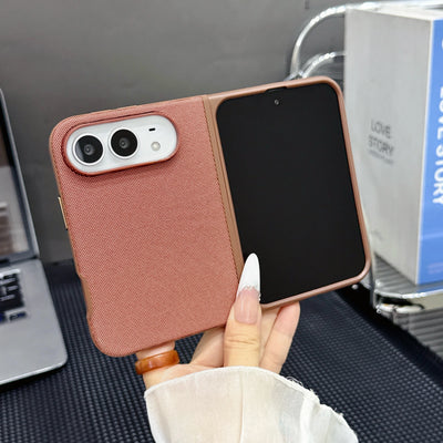 For MagSafe Tech Woven Phone Case For iPhone Duo 18 Ultra Wireless Charging Camera Lens Protection Shockproof Bumper Back Cover