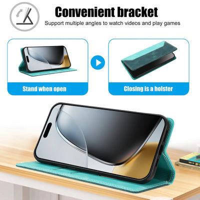 Magnetic Leather Wallet Case for Google Pixel 10 9 9A 8 8A 7 7A 6 6A 5 5A 4A 5G Pro XL Flip Phone Cover Rfid Blocking Shockproof