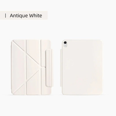 Case for iPad Mini 6/7 & Air 13-inch! Magnetic Closure Double-Sided Folio, Y-Fold Multi-Angle, Auto Wake/Sleep Smart Cover