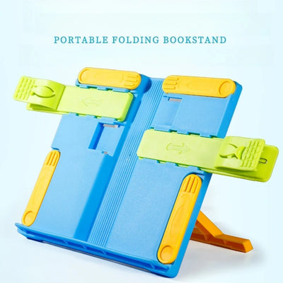 Multi-functional Reading Stand Folding Reading Stand Portable Book Holder Student Gift Desktop Book Reading Shelf