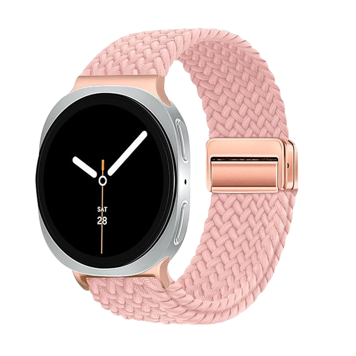 Magnetic Braided Band For Samsung Galaxy Watch 9 8 Strap 44mm 40mm Nylon Bracelet Correa Belt Galaxy Watch 8 Classic 46mm