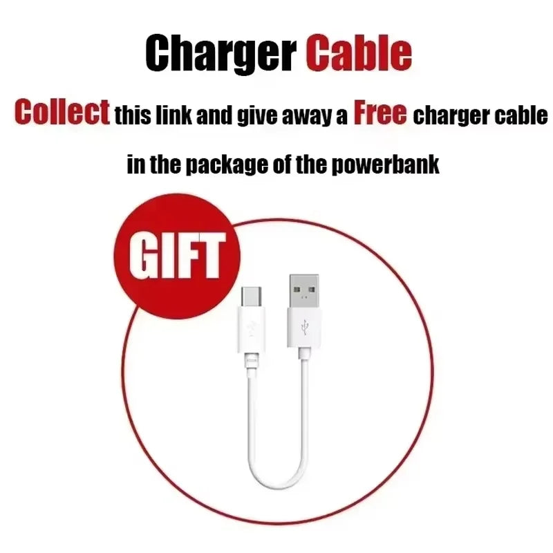 Lenovo 140W Super Fast Charging Power Bank 500000mAh CCC Certified LED Digital Display Portable External Battery for XiaomiHuawe