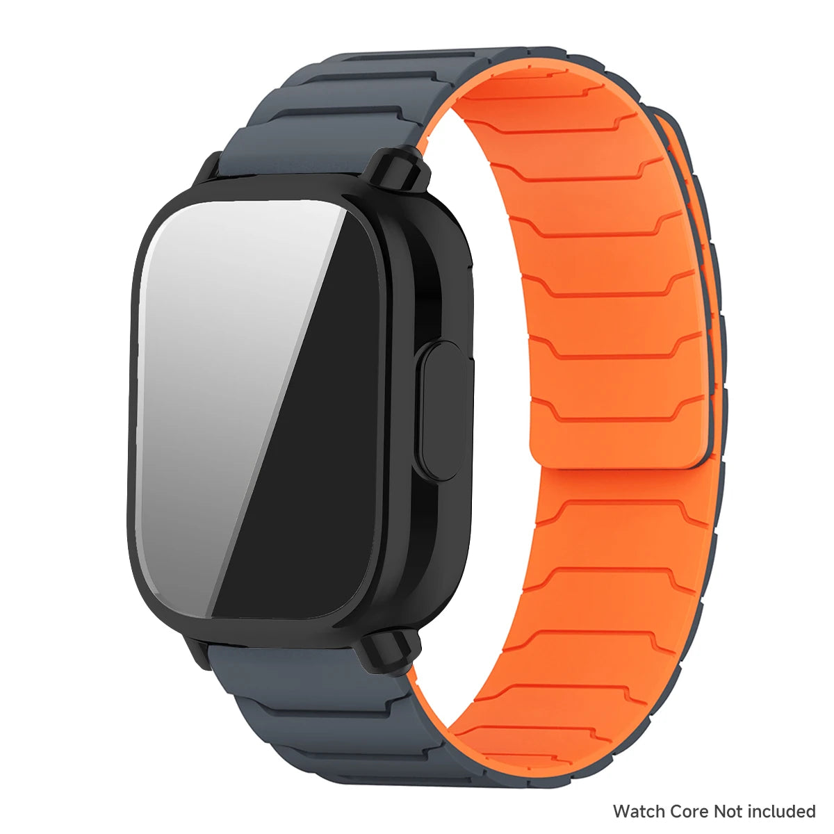 Silicone Strap+Case for Xiaomi Redmi Watch 5 Active/5Lite Magnetic Band Full Cover Bumper for Redmi Band 5 Lite Shell Bracelet