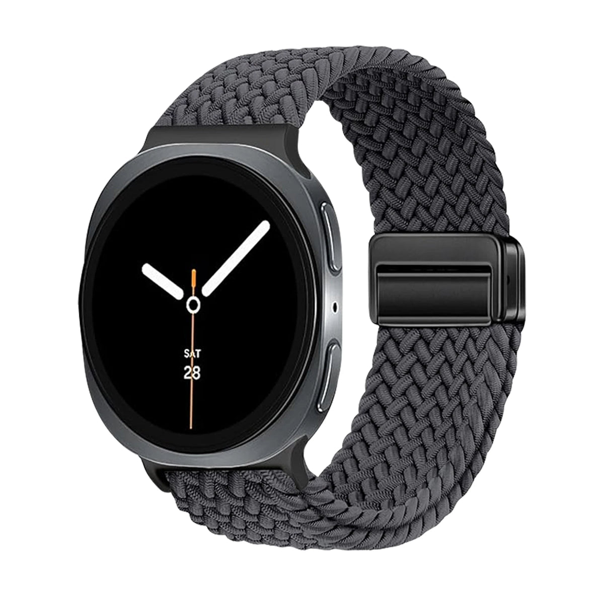 Magnetic Braided Band For Samsung Galaxy Watch 9 8 Strap 44mm 40mm Nylon Bracelet Correa Belt Galaxy Watch 8 Classic 46mm