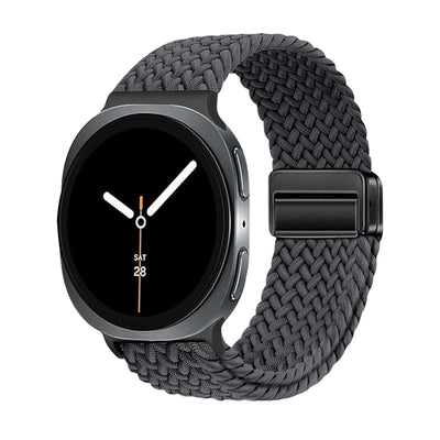 Magnetic Braided Band For Samsung Galaxy Watch 9 8 Strap 44mm 40mm Nylon Bracelet Correa Belt Galaxy Watch 8 Classic 46mm
