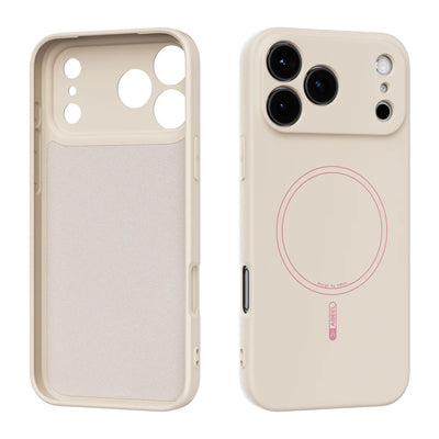 Silicone Protective for Magsafe Magnetic Phone Case for Apple IPhone 16 Air 17 16 15 14 13 Pro Max Shockproof Cover