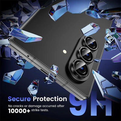 Metal Individual Ring Camera Lens Protector for Samsung Galaxy Z Fold 8 Ultra Fold 7 6 5 4 8Ultra Tempered Glass Film Full Cover