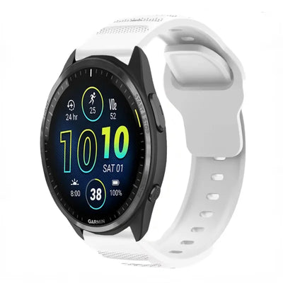 20mm 22mm Silicone Strap for Garmin Forerunner 965 955 265 255 165 55 Fashion Replacement Wristband for Garmin Venu 3/2 Active 5