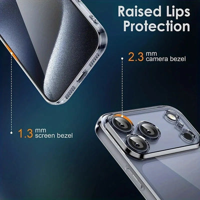 Ultra Thin Clear Phone Case For iPhone 17 16 18 Pro Max 17Pro Soft Silicone Transparent Cases For iPhone 15 14 13 Pro Max Cover