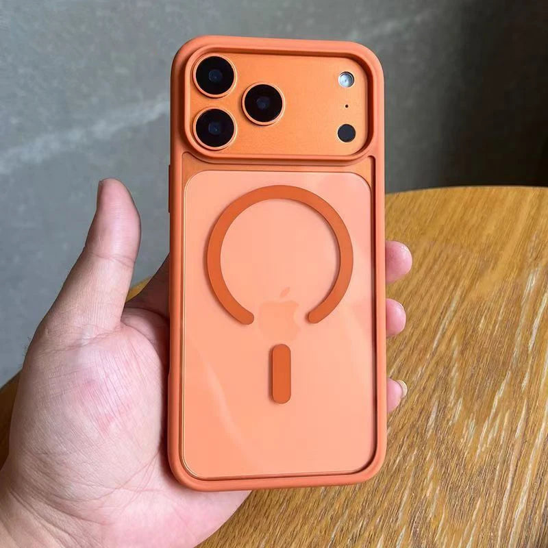 For Magsafe Wireless Charging Candy Color Matte Case For iPhone 18 17 16 15 14 13 12 Pro Max 16Plus Air 11 Magnetic Bumper Cover