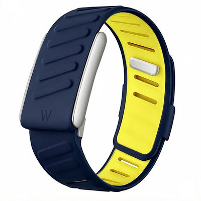 Suitable for Whoop 5.0 Dual Color Silicone Soft Strap Official for Whoop MG Sports Wristband with Metal Frame Included