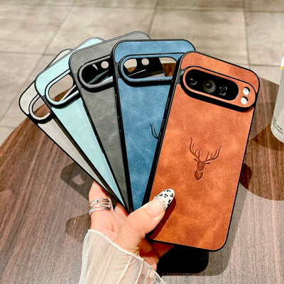 Retro Leather Case For Google Pixel 11 10 9 8 7 Pro XL A 9A 8A 7A 9Pro 8Pro 7Pro Pixel 9 8 7 Pro XL A 9A 8A 7A Phone Retra Cover