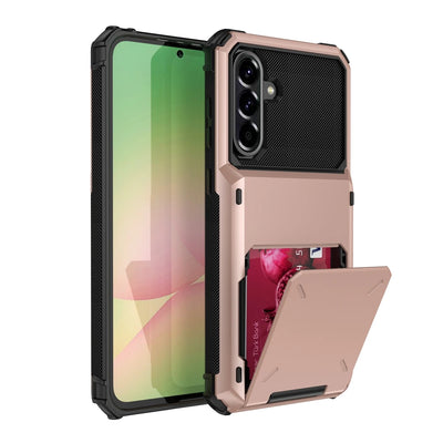 Wallet Card Phone Case For Samsung S26 S25 S24 S23 S22 S21 S20 S10 FE Plus EDGE Ultra 5G Card Slot Flip Hidden Pocket Hard Cover