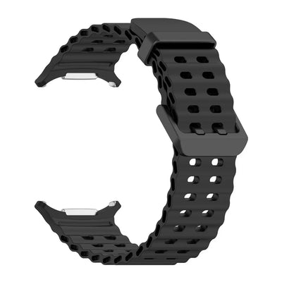 Ocean Strap for Samsung Galaxy Watch Ultra 2 Sports Silicone Band for Galaxy Watch 9-8-7 Ultra 47mm Official Original Wristband