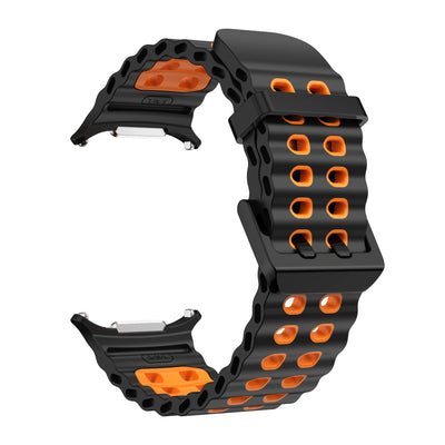 Ocean Strap for Samsung Galaxy Watch Ultra 2 Sports Silicone Band for Galaxy Watch 9-8-7 Ultra 47mm Official Original Wristband