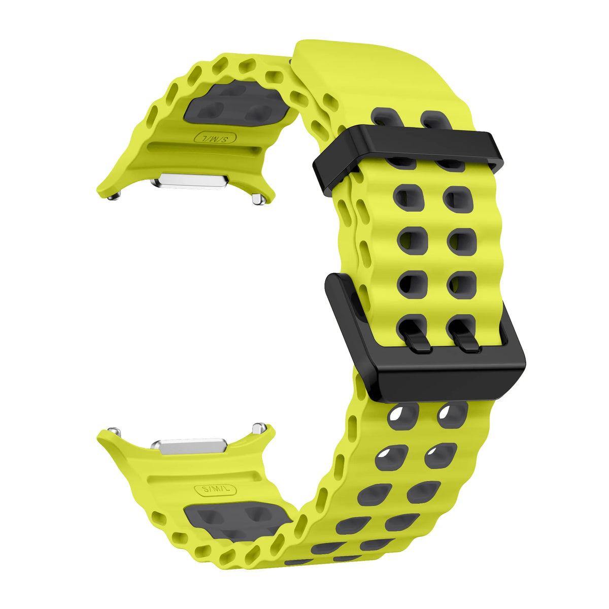 Ocean Strap for Samsung Galaxy Watch Ultra 2 Sports Silicone Band for Galaxy Watch 9-8-7 Ultra 47mm Official Original Wristband