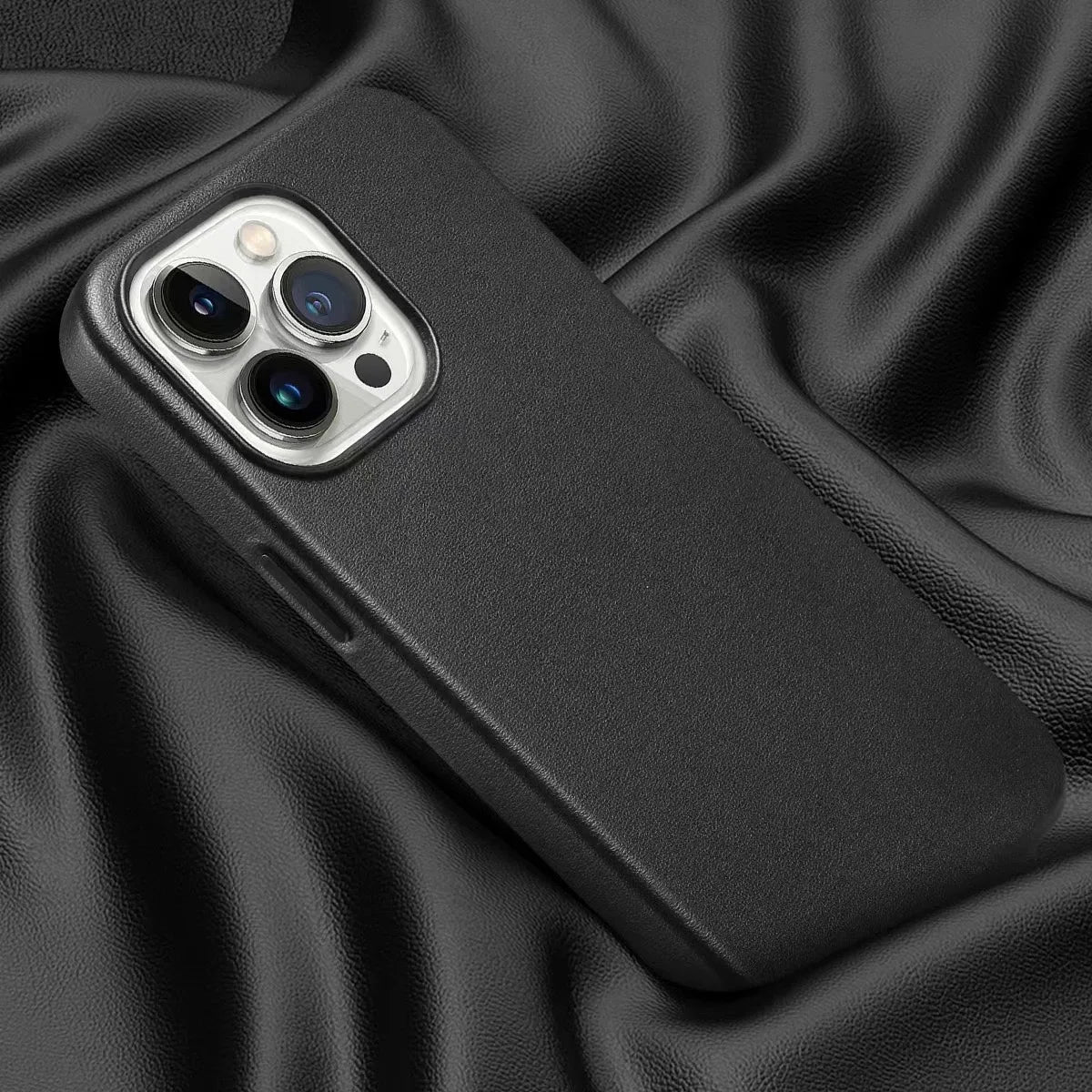 Official 1:1 for Apple Magsafe Leather Case for IPhone 16 15 14 13 17 Pro Max Case Original Wireless Charging Magnetic Cover