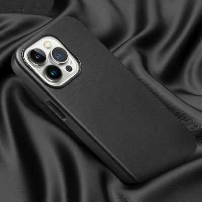Official 1:1 for Apple Magsafe Leather Case for IPhone 16 15 14 13 17 Pro Max Case Original Wireless Charging Magnetic Cover