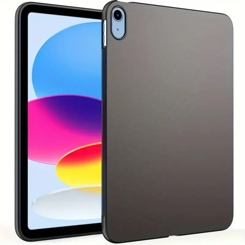 Soft Silicone Black Back Cover For IPad Air Pro 11 13 2024 M2 M4 Air 1 2 3 4 5 Tablet Case TPU Ultra-Thin Design Protective Case