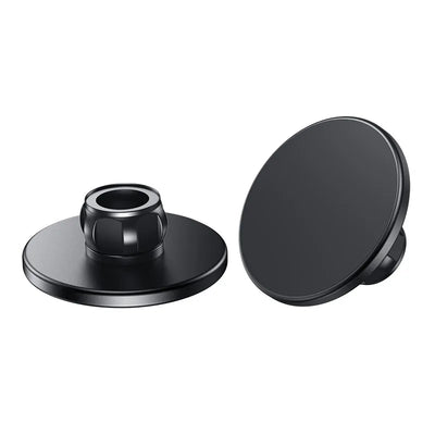 Strong Magnetic Car Phone Holder Aluminum 17mm Ball Mount Base Hands Free Driving Dashboard Windshield Installation Accessories